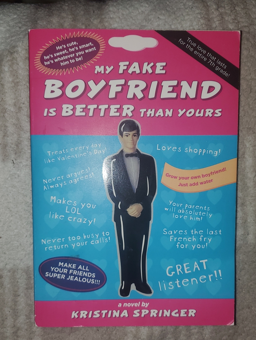 5 for $25 | My Fake Boyfriend Is Better Than Yours by Kristina Springer Novel